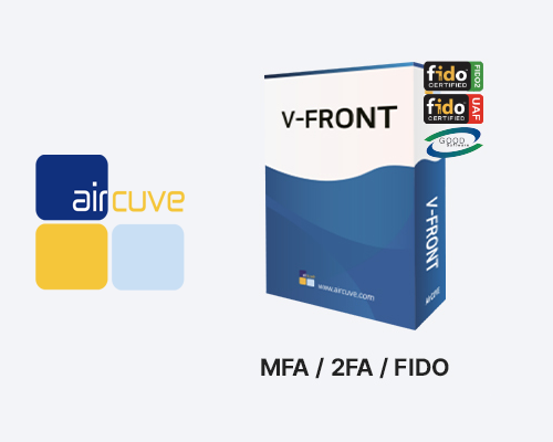 Aircuve V-Front MFA – safeguard organization access points with multi-protocols and biometric