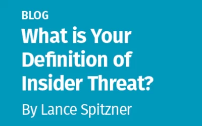 Định nghĩa của bạn về “Insider Threat” là gì?
