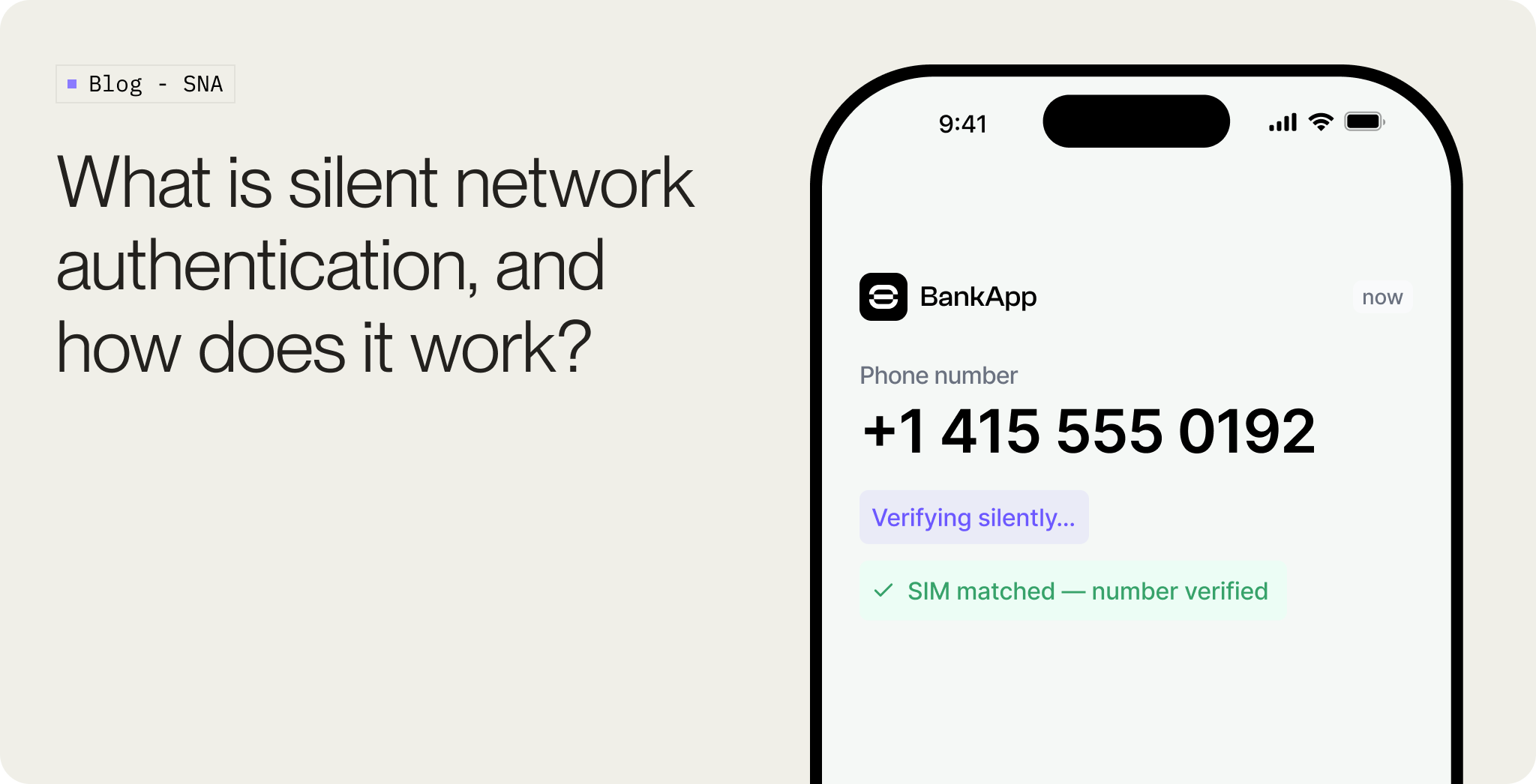 What is silent network authentication, and how does it work?
